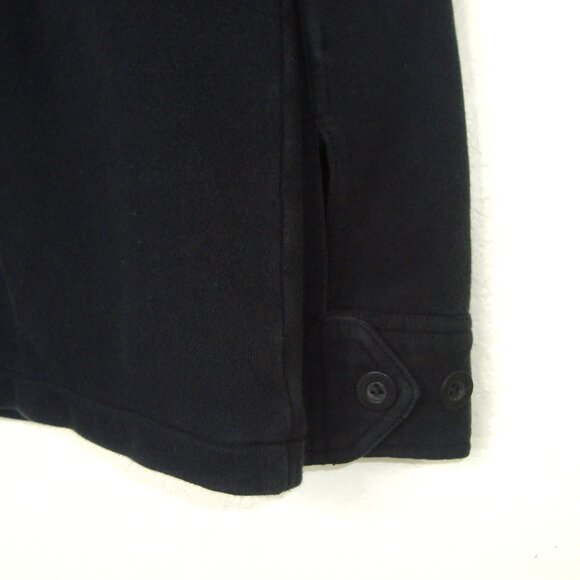 Vans X Joel Tudor Men's Zip Button Military Jacket Black 4-Pocket - Picture 7 of 10